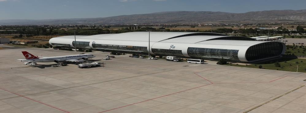 Erzincan Yıldırım Akbulut Havalimanı'ndan haziran ayında 40 bin 179 yolcu faydalandı