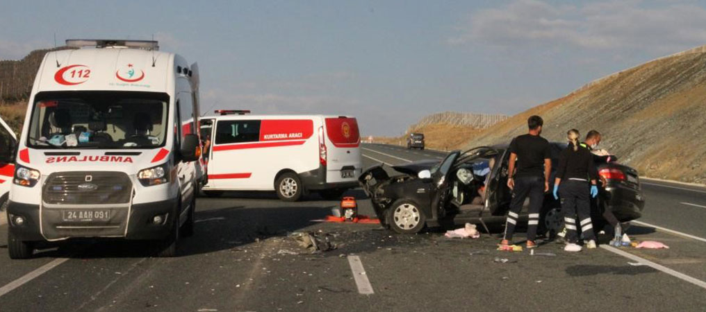 Erzincan’da 2022 Yılında 802 Ölümlü ve Yaralanmalı Trafik Kazası Meydana Geldi