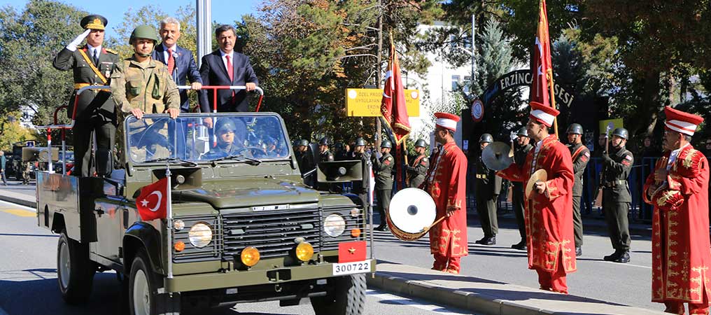 Erzincan’da 29 Ekim Cumhuriyet Bayramı Coşkusu