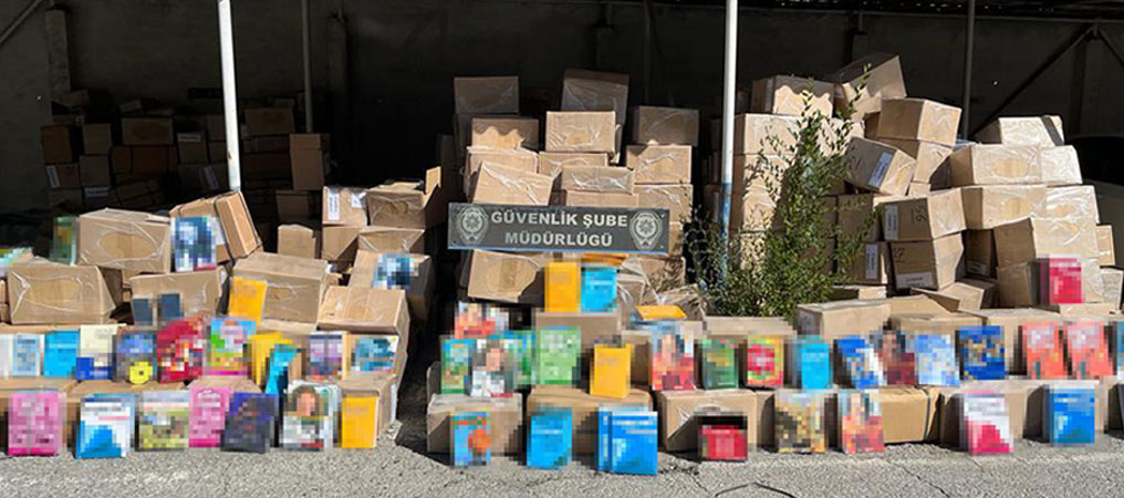 Erzincan'da 36 Bin Bandrolsüz Kitap Ele Geçirildi
