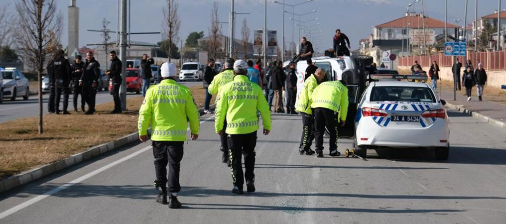 Erzincan’da Aralık Ayında 124 Trafik Kazası Meydana Geldi