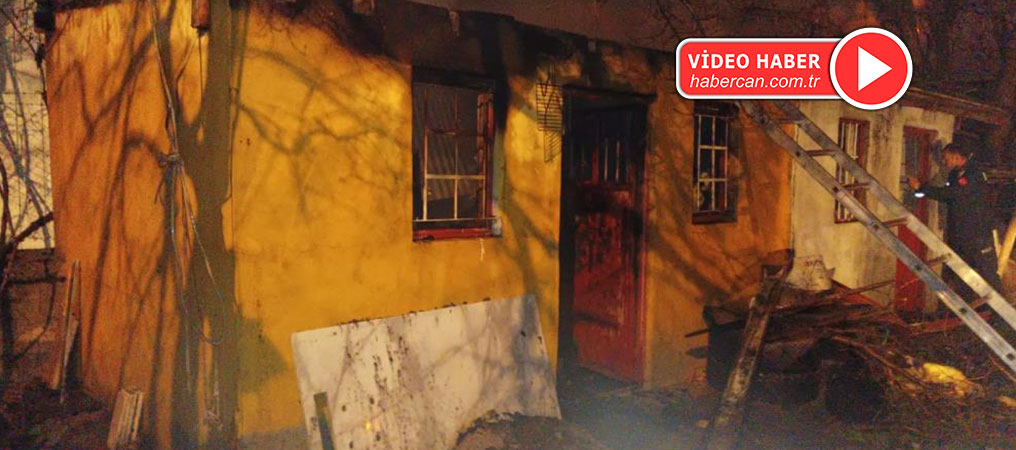 Erzincan’da Depo Yangını
