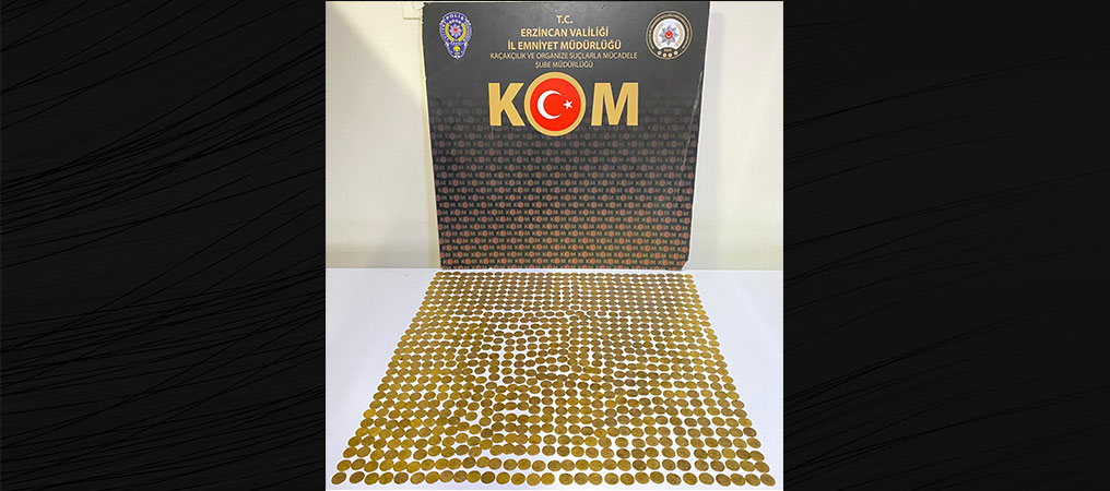 Erzincan’da Doğu Roma Dönemine Ait Yüzlerce Altın Sikke Ele Geçirildi