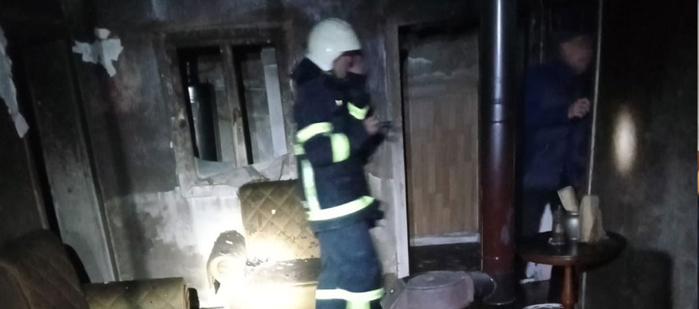 Erzincan’da Ev Yangını