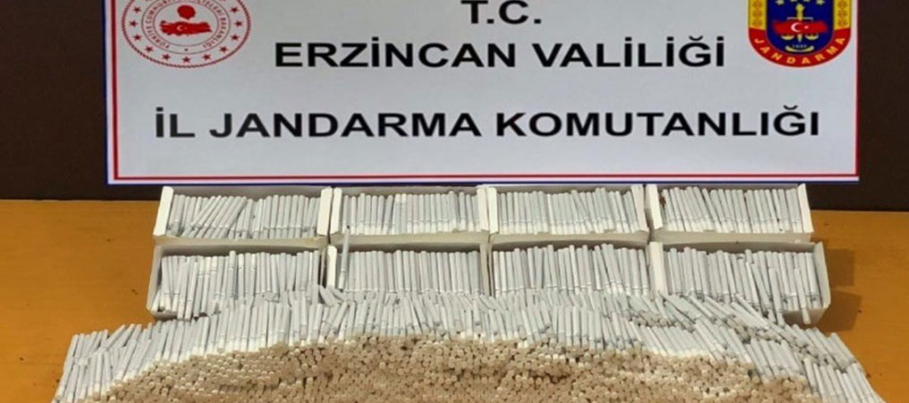Erzincan’da Jandarma Kaçakçılığa Geçit Vermiyor   