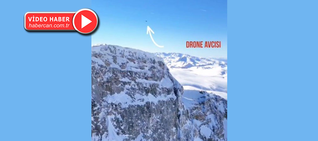 Erzincan’da Kartal Drone Avladı