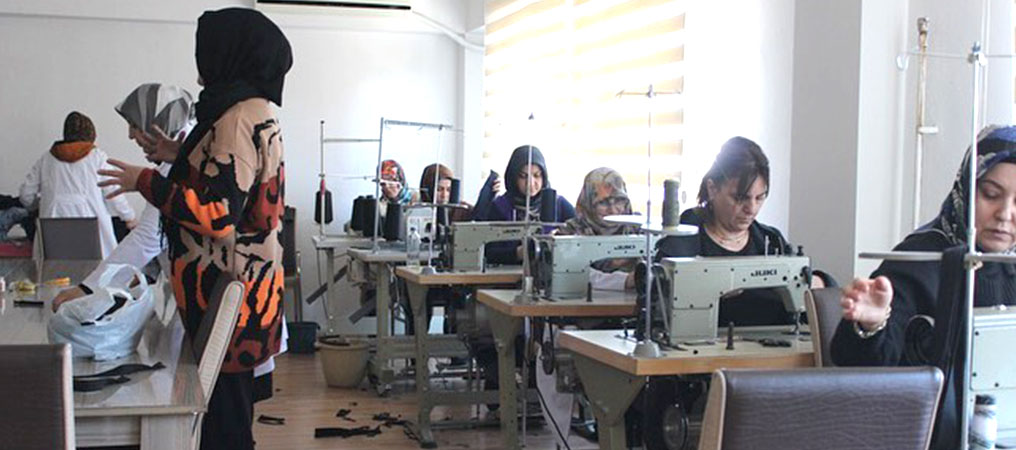 Erzincan’da Kursiyer Kadınlar Afetzedeler İçin Seferber Oldu