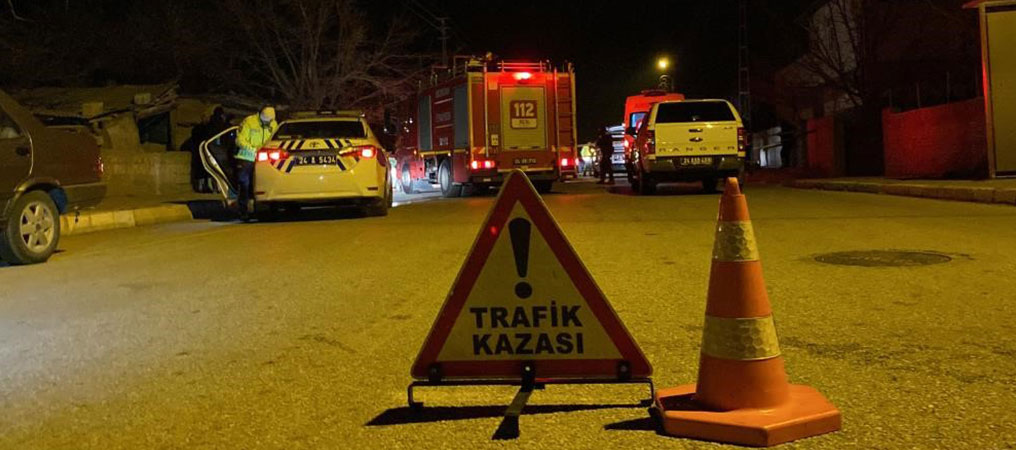 Erzincan'da Ocak Ayı Trafik Kazası Bilançosu Açıklandı