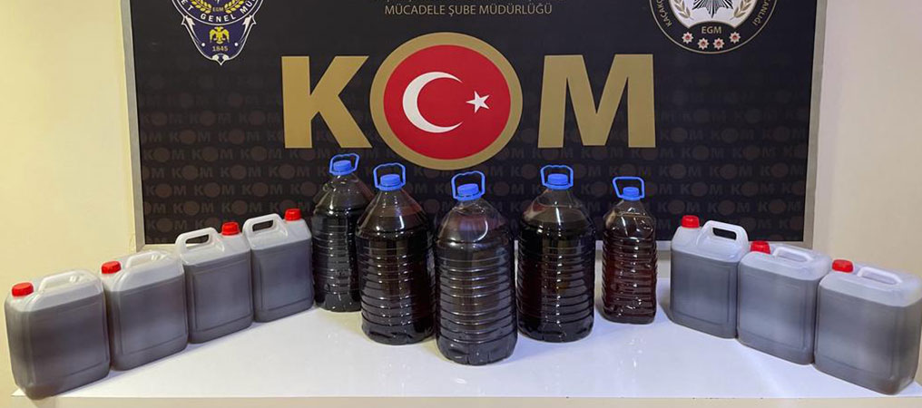 Erzincan’da Sahte Alkol Operasyonu!