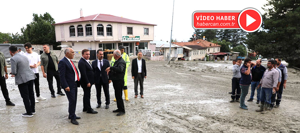 Erzincan’da Sel Sonrası Çalışmalar Sürüyor