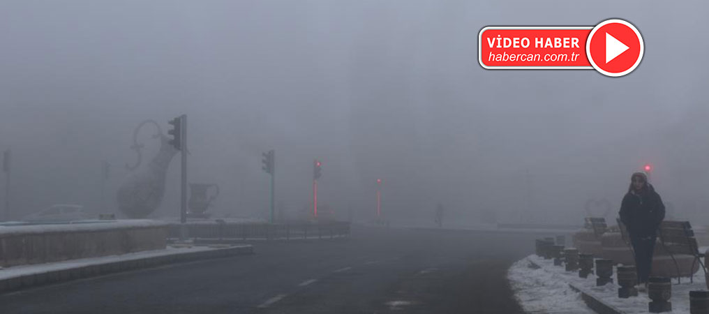 Erzincan’da Sis ve Kar Etkili Oldu