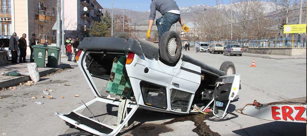 Erzincan’da Temmuz Ayı İçerisinde 170 Adet Kaza Meydana Geldi