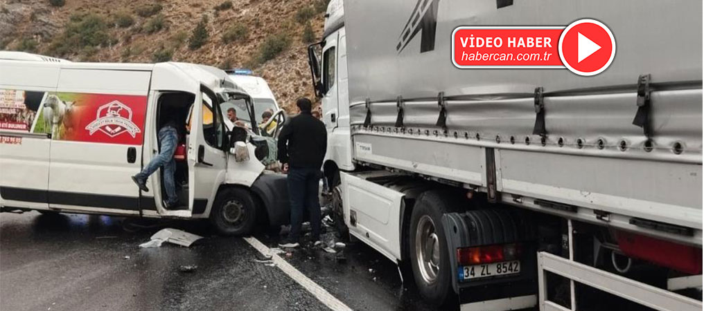 Erzincan’da Trafik Kazası: 1 Ölü, 2 Ağır Yaralı