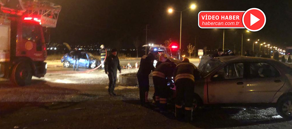 Erzincan’da Trafik Kazası: 2 Yaralı