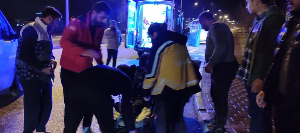 Erzincan’da Trafik Kazası: 2 Yaralı