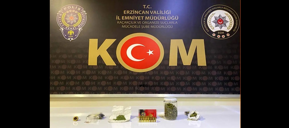 Erzincan’da Uyuşturucu Tacirlerine Operasyon