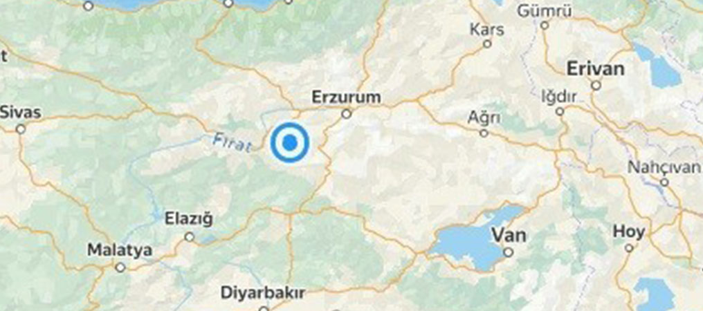 Erzincan’da gece hafif şiddetli 3 deprem yaşandı