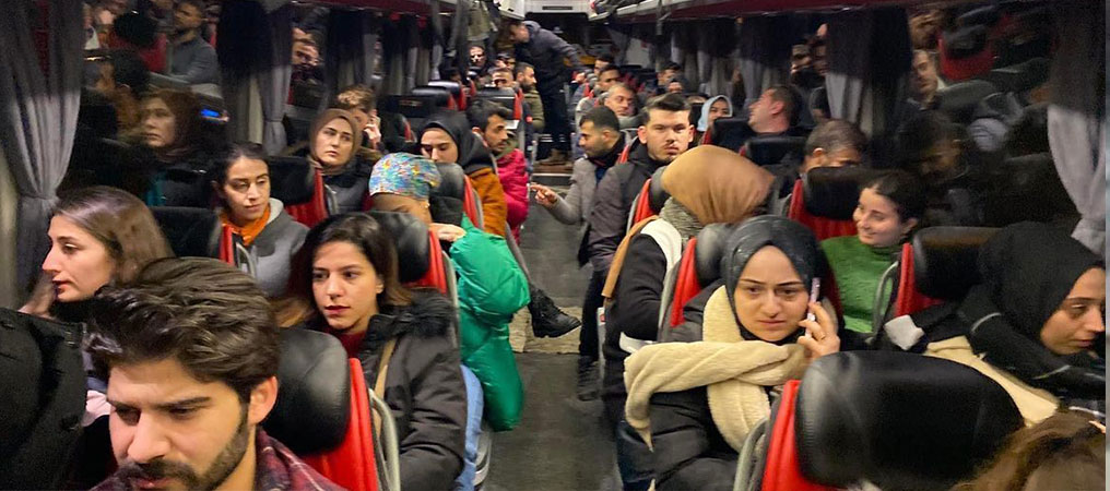 Erzincan’dan Gönüllü Sağlık Personeli Deprem Bölgesine Sevk Edildi
