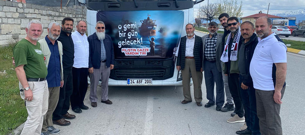Erzincan İHH, Zülüm Altındaki Gazze’ye 26 Ton Un Gönderdi