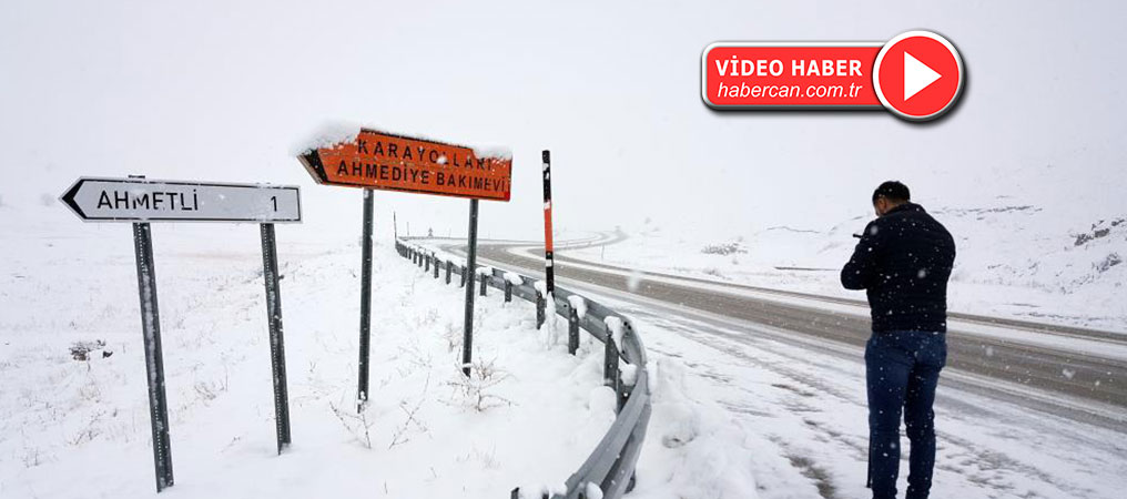 Erzincan’ın Yüksek Kesimleri Beyaza Büründü