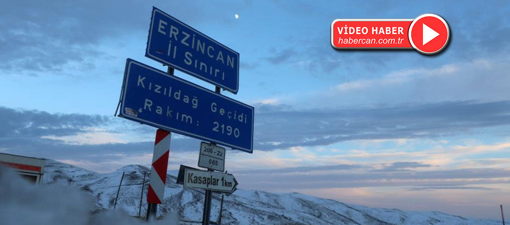 Erzincan’ın Yüksek Kesimlerinde Kar Yağışı Etkili Oldu