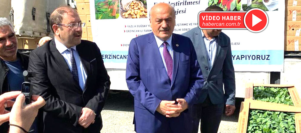 Erzincanlı Çiftçilere 1 Milyon Fide Dağıtıldı