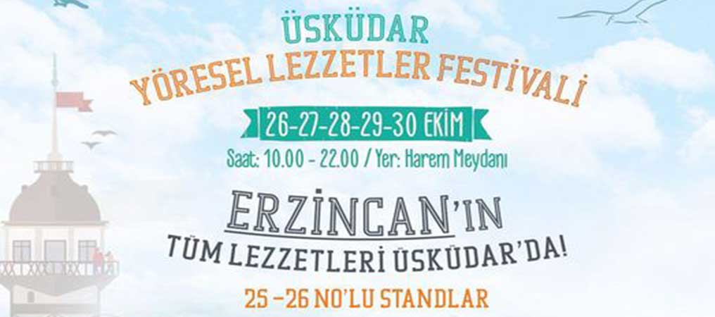 Erzincan’ın Yöresel Ürünleri Üsküdar’da Tanıtılıyor