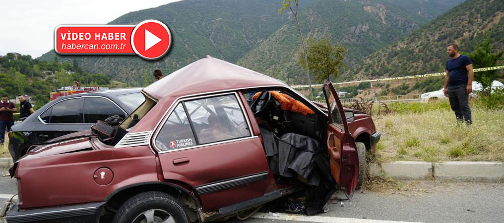 Gümüşhane'de trafik kazası: 2 ölü, 3 yaralı