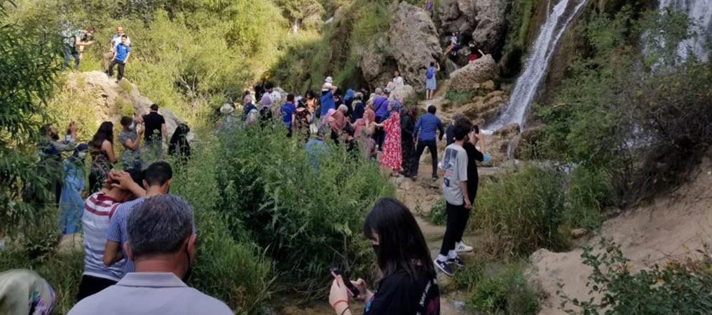 Gurbetçilerin En Uğrak Noktası Girlevik Şelalesinde Yoğunluk Arttı