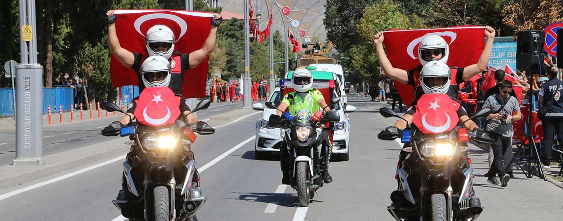 Erzincan’da 30 Ağustos Zafer Bayramı Coşkusu