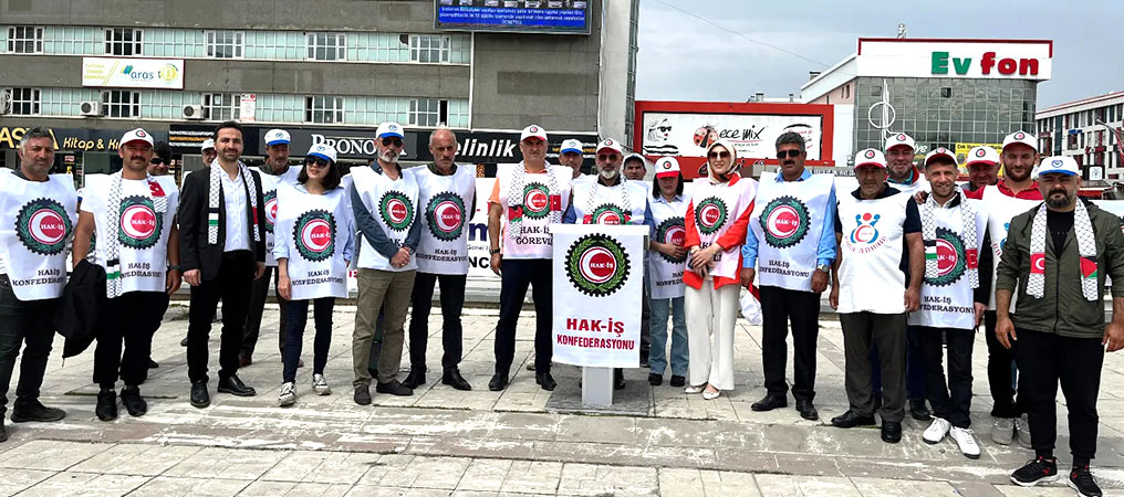 Hak-İş 1 Mayıs Emek ve Dayanışma Gününü kutladı