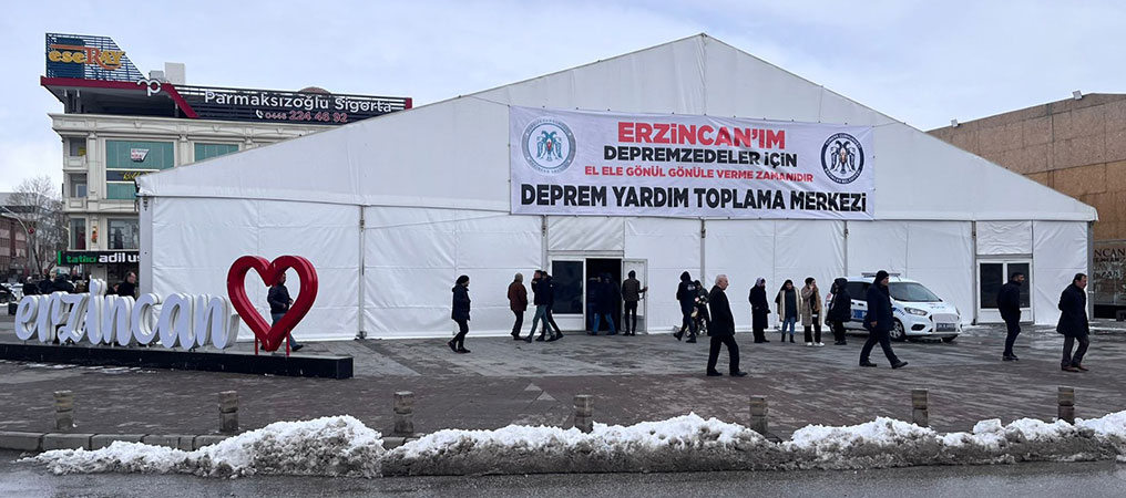Erzincan'dan 'Her Evden Bir Battaniye' Kampanyası