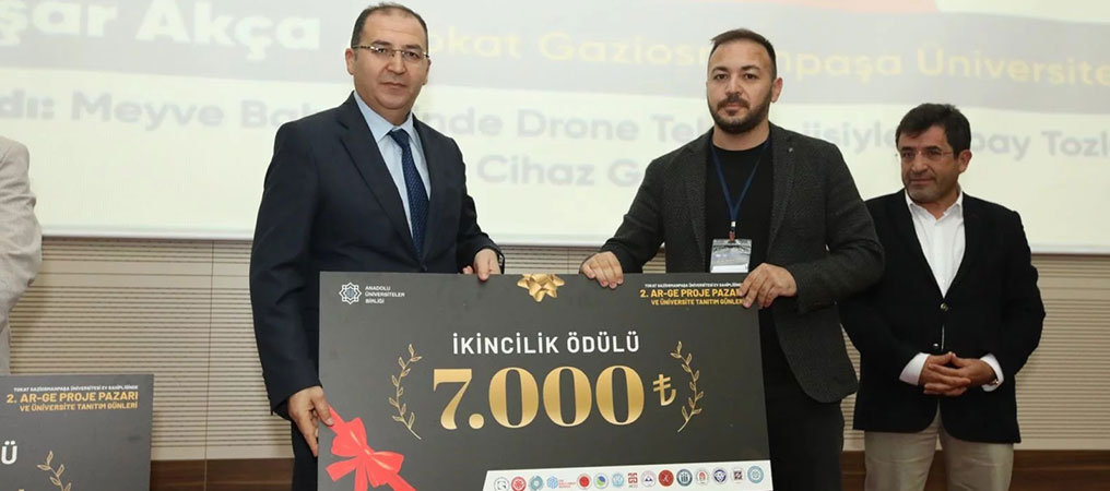 II. AR-GE Proje Pazarı’nda EBYÜ’ye İkincilik Ödülü