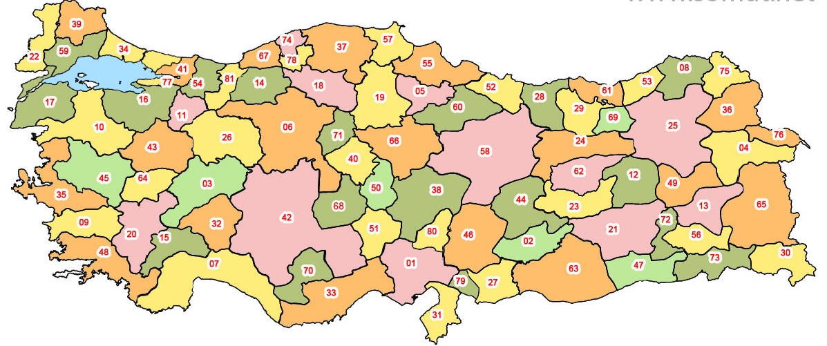 Türkiye'deki plaka kodlarının toplamı kaçtır? İşte sorunun cevabı...
