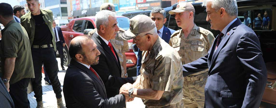 Jandarma Genel Komutanı Orgeneral Arif Çetin, Erzincan’a Geldi