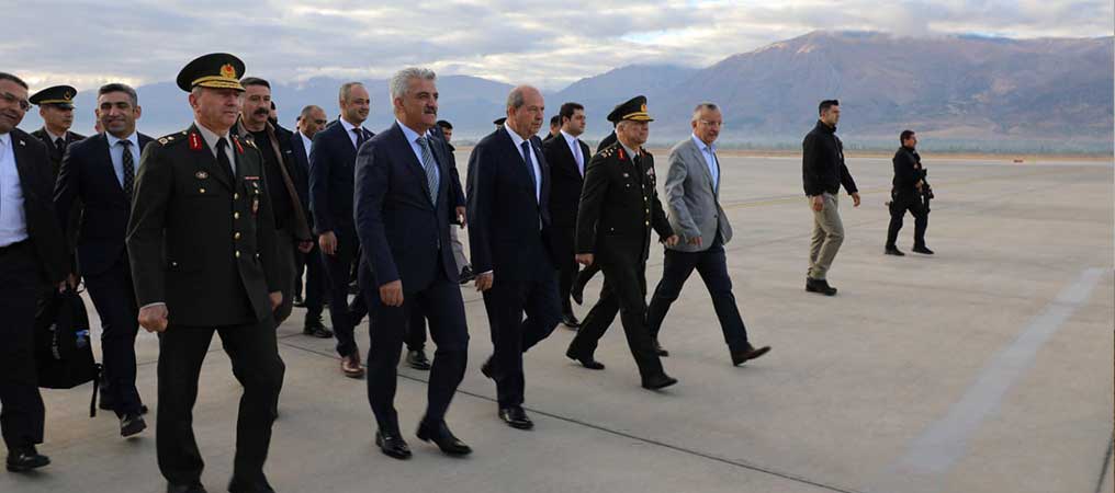 KKTC Cumhurbaşkanı Ersin Tatar Erzincan’dan Ayrıldı