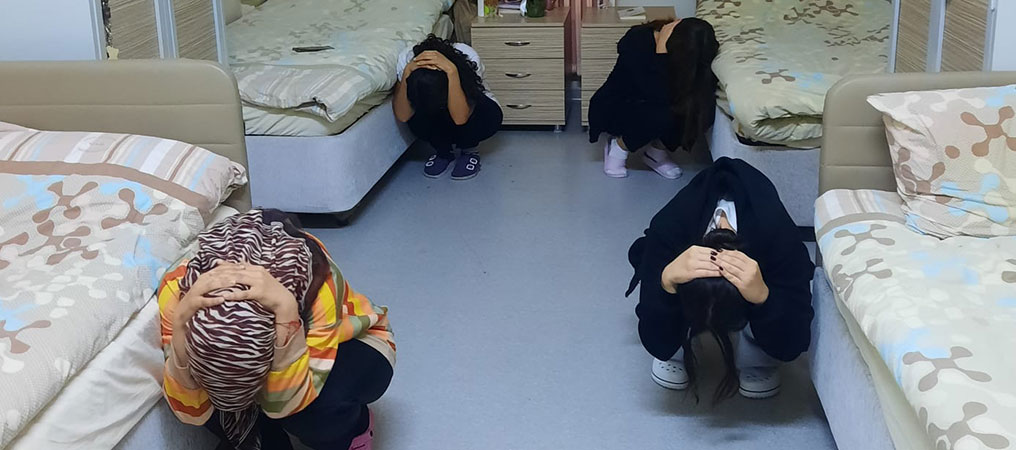KYK’larda “Deprem Anı, Çök Kapan Tutun ve Tahliye” Tatbikatı Yapıldı