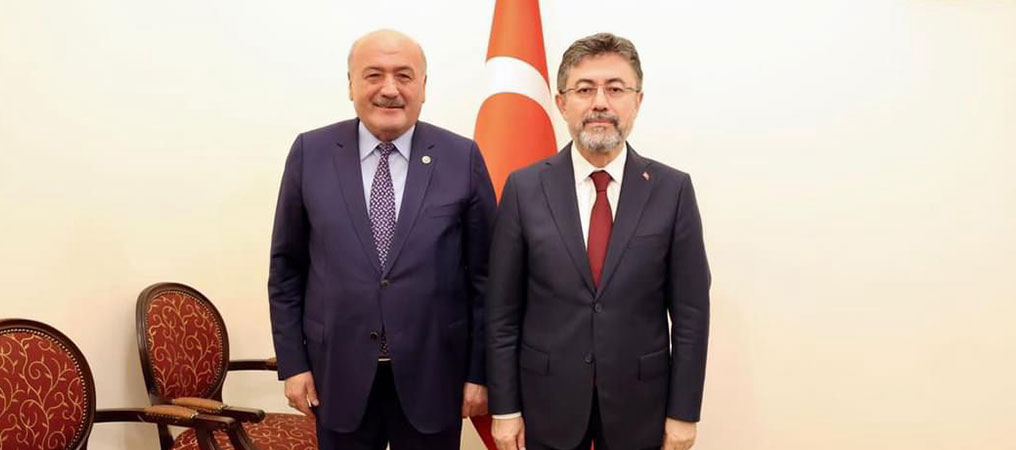 Karaman, Bakan Yumaklı ile Makamında Görüştü