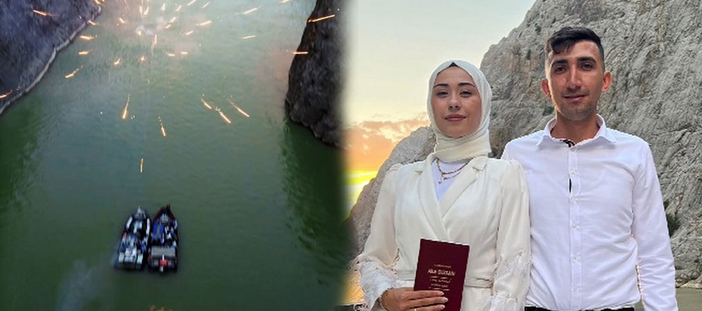 Karanlık Kanyon Nikah Akdine Şahitlik Etti