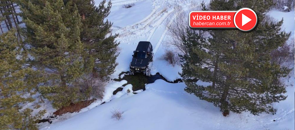 Karlı Arazide Off Road Çılgınlığı