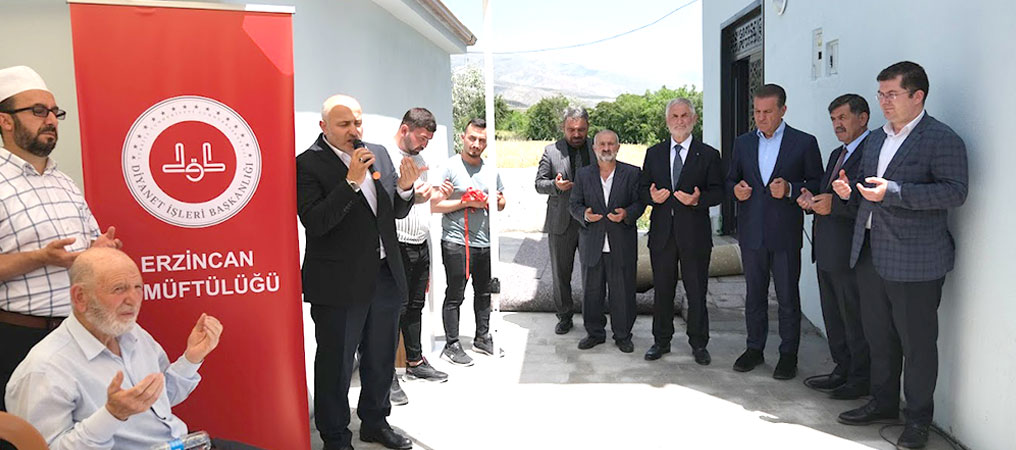 Keklikkayası Köyü Temel Beyaz Camii Dualarla İbadete Açıldı