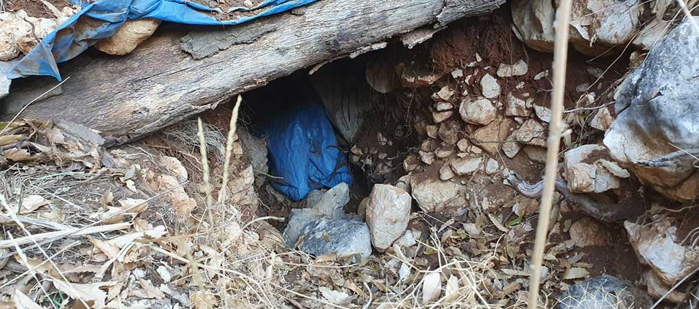 Kemah’ta Terör Örgütüne Ait Dört Katlı Mağara İmha Edildi