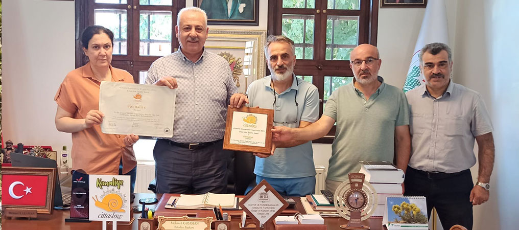 Kemaliye’ye Cittaslow’dan Ödül