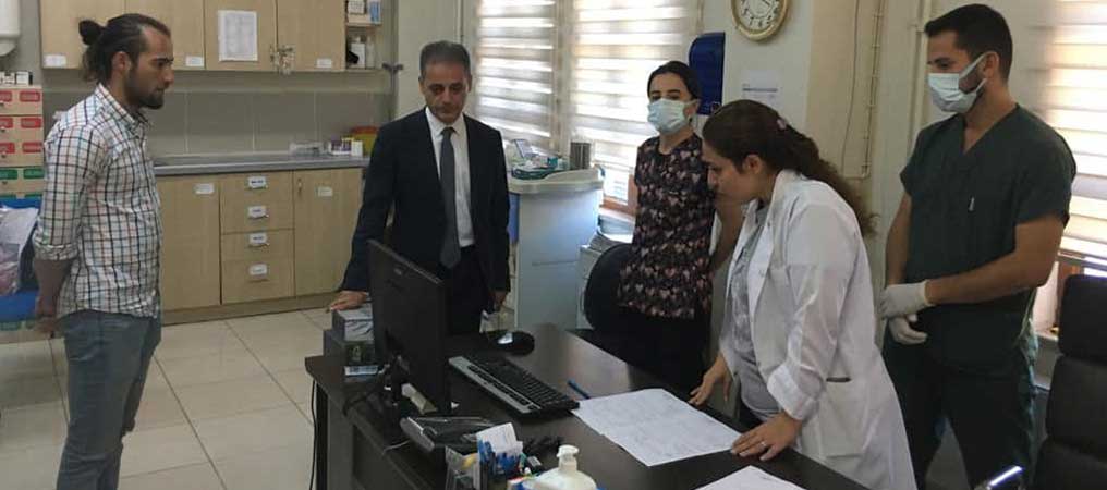 Sağlık İl Müdürü Tekin, Kemaliye Devlet Hastanesinde İncelemelerde Bulundu