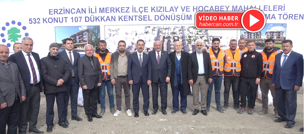 Kentsel Dönüşümde Temel Atıldı