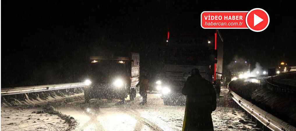 Kızıldağ Geçidinde Kar Tipi Etkili Oldu