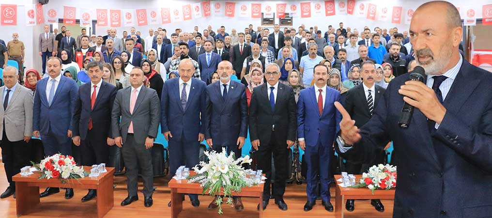 MHP Adım Adım 2023 İlçe Anlatma ve Aydınlatma Toplantısı Erzincan’da Yapıldı