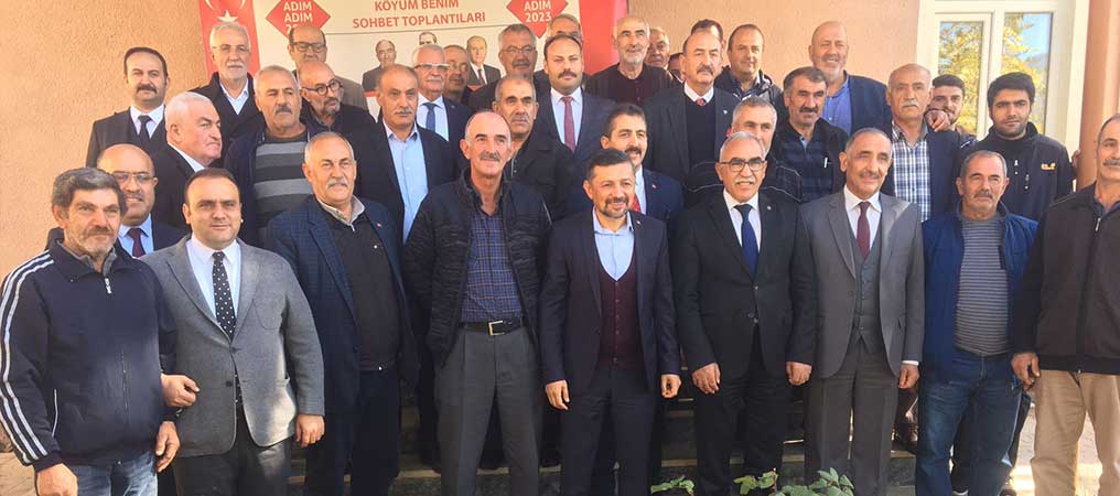 MHP Milletvekili Erbaş, Çatalarmut Köyünde Sohbet Programına Katıldı
