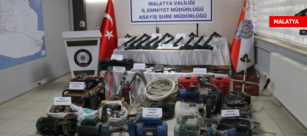 Malatya’da Hırsızlık Çetesine Operasyon: 12 Gözaltı