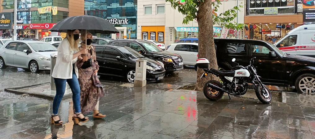 Erzincan İçin Kuvvetli Yağış Uyarısı
